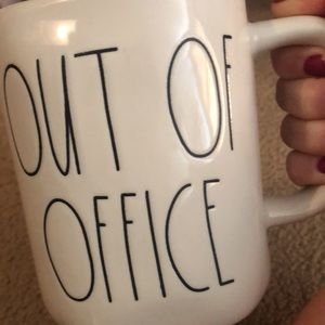 Rae Dunn “Out of Office” coffee mug